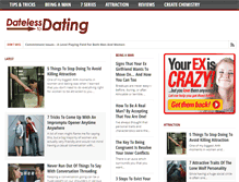 Tablet Screenshot of datelesstodating.com